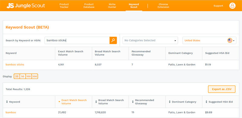Keyword Scout Keyword Scout