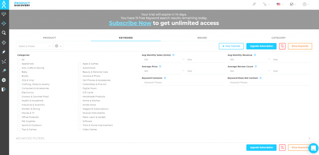 Viral Launch Product Database Viral Launch Product Database