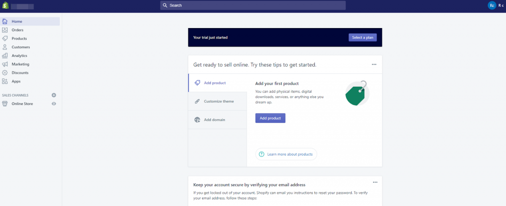Shopify Ease of Use Shopify Ease of Use