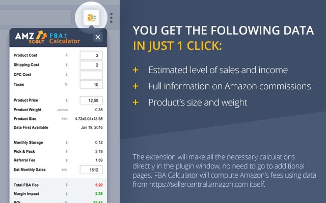 Natura prototipo ayudante Amazon FBA Calculator [March 2023] - Fee & Pricing