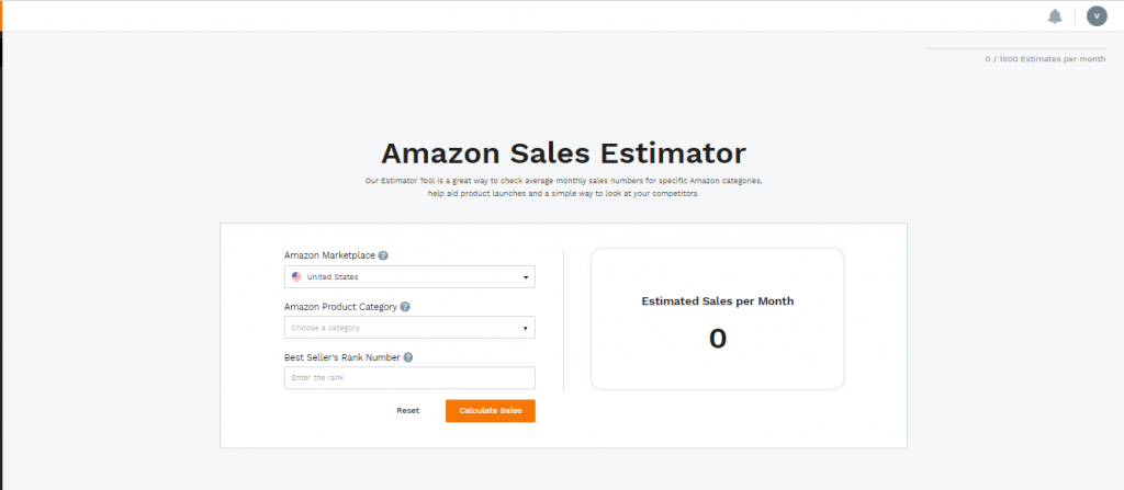 Amazon Sales Estimator Amazon Sales Estimator