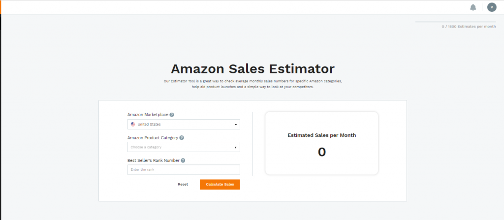 Amazon Sales Estimator