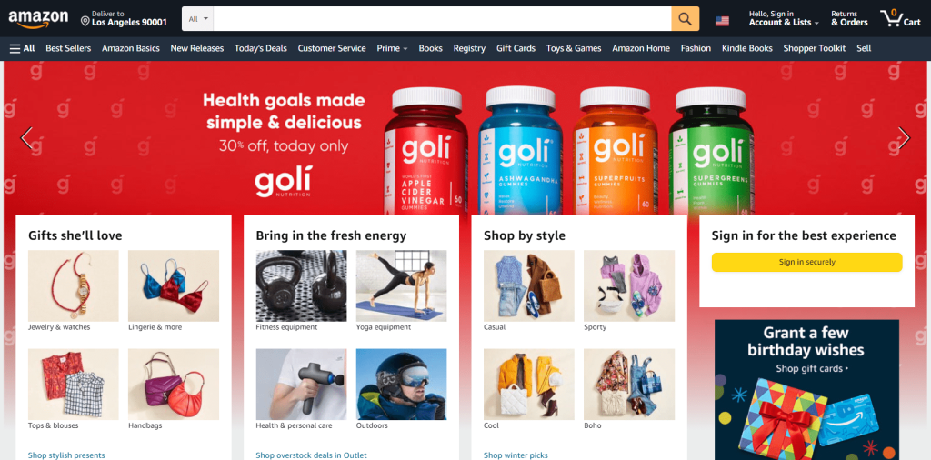 Amazon Features Amazon Features