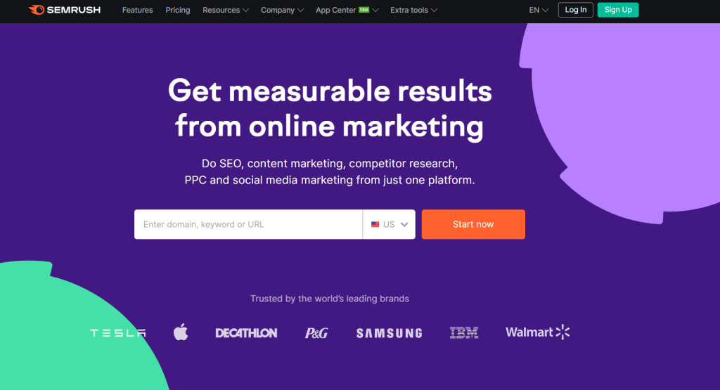 Semrush Overview Semrush Overview