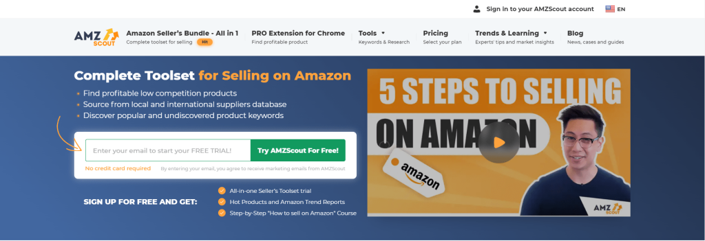 AMZScout Overview AMZScout Overview - Amazon Product Research Tools