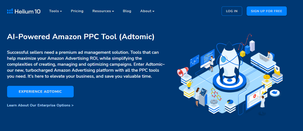 Best Amazon PPC Software - Helium 10