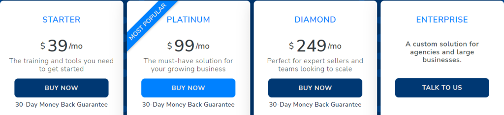 Helium 10 Pricing Plan Helium 10 Pricing Plan