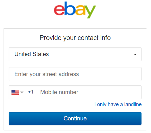 Contact Information How to Sell on eBay for Free