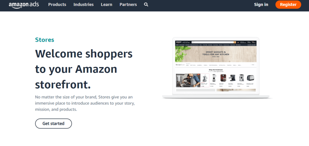 Create your storefront Create your storefront