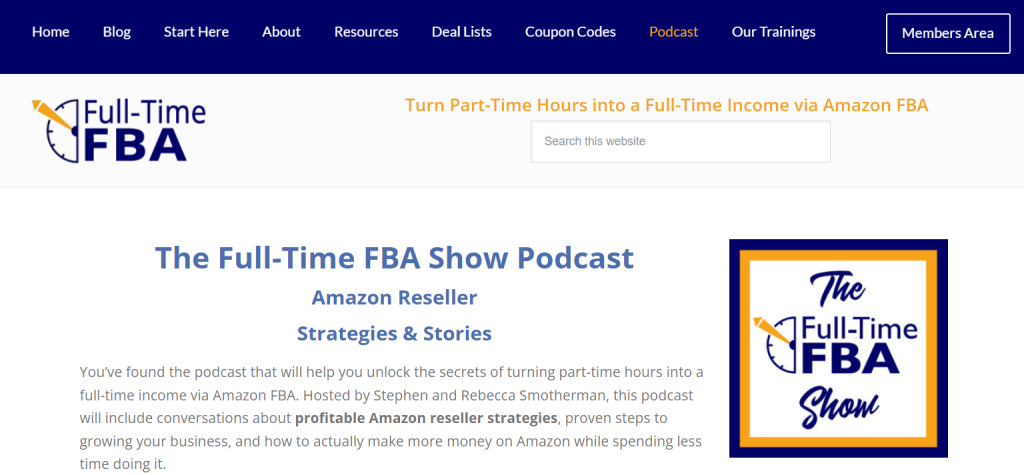 The Full Time FBA Podcast The Full Time FBA Podcast