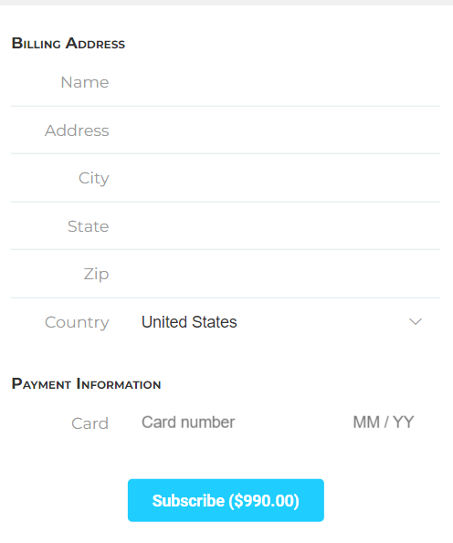 Viral Launch Billing Information Viral Launch Billing Information