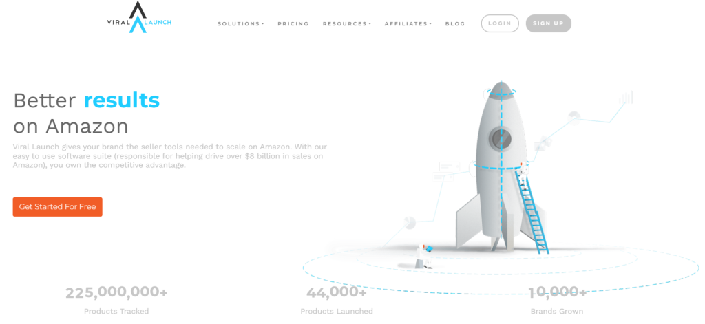 Viral Launch Homepage