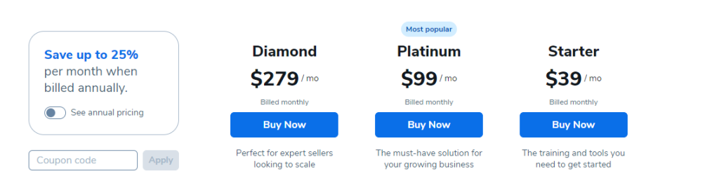 Helium 10 Pricing Plan Helium 10 Pricing Plan