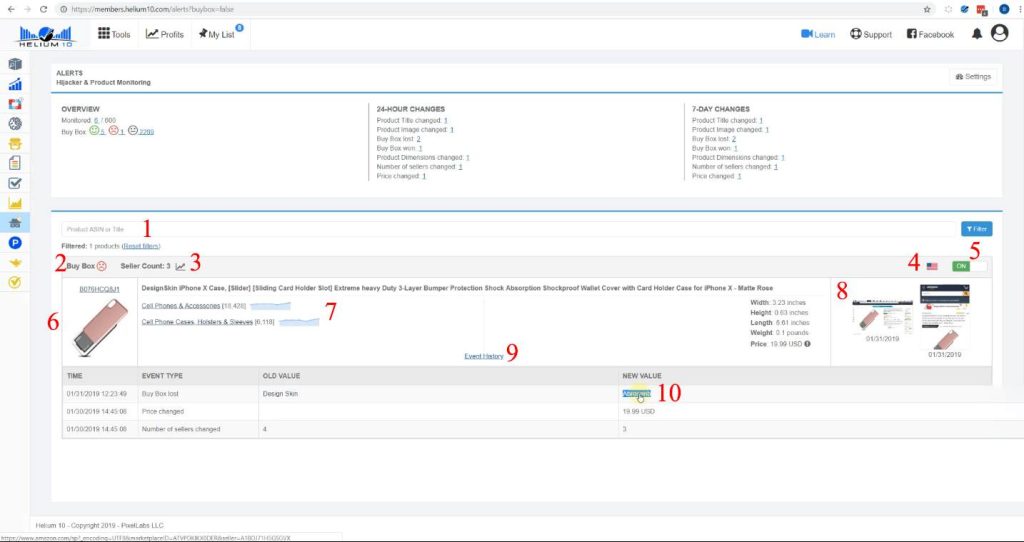 Monitor Competitor Activity